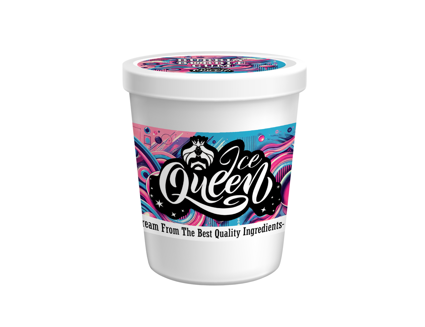 Bubbly Bubble Gum Ice Cream (1 Quart)
