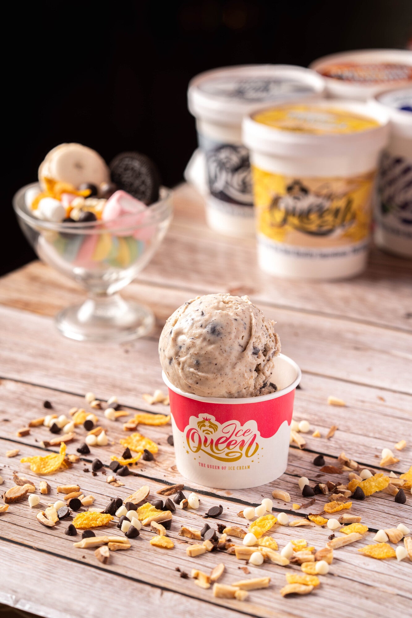 Stracciatella Banana Ice Cream