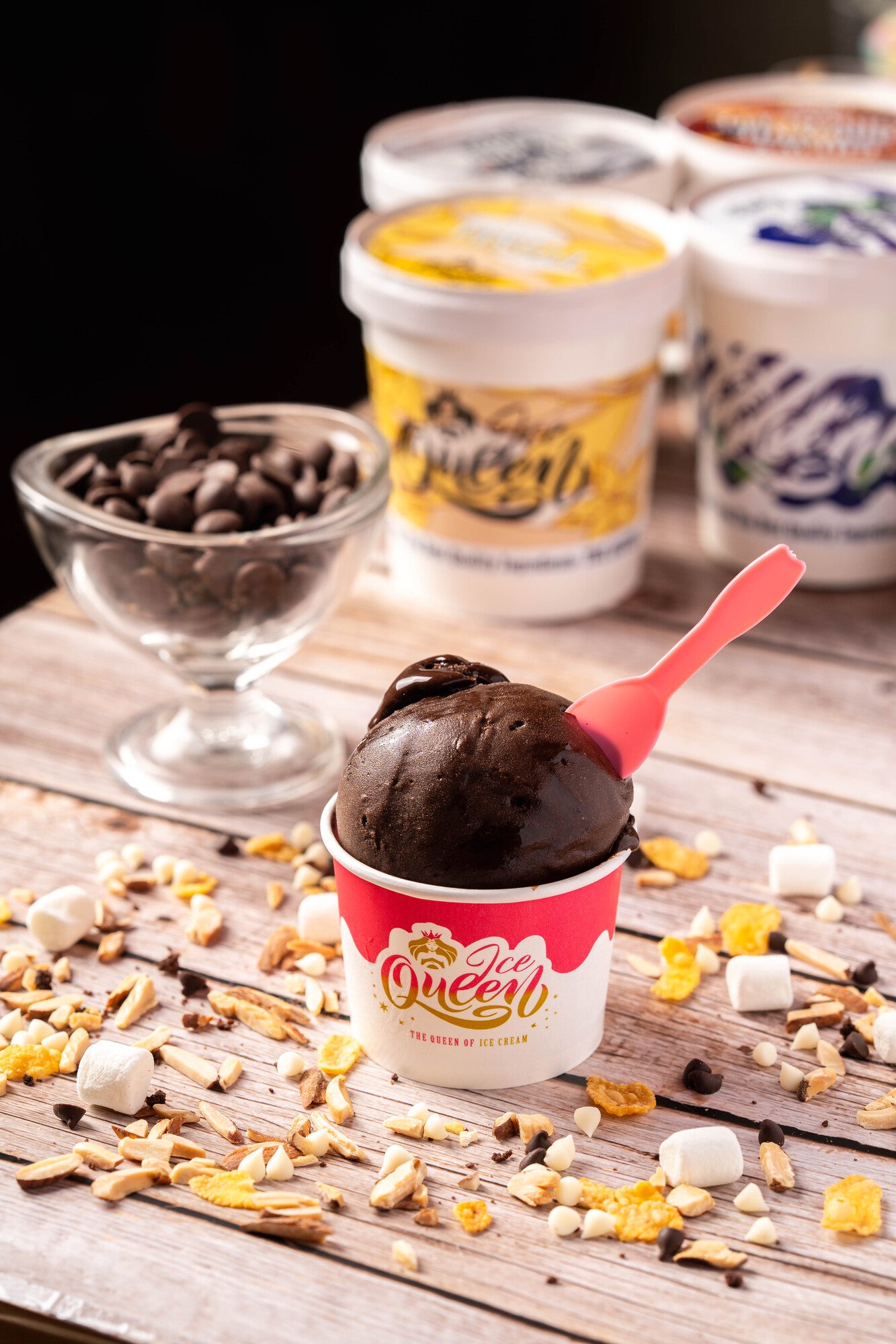 Dark Chocolate Ice Cream