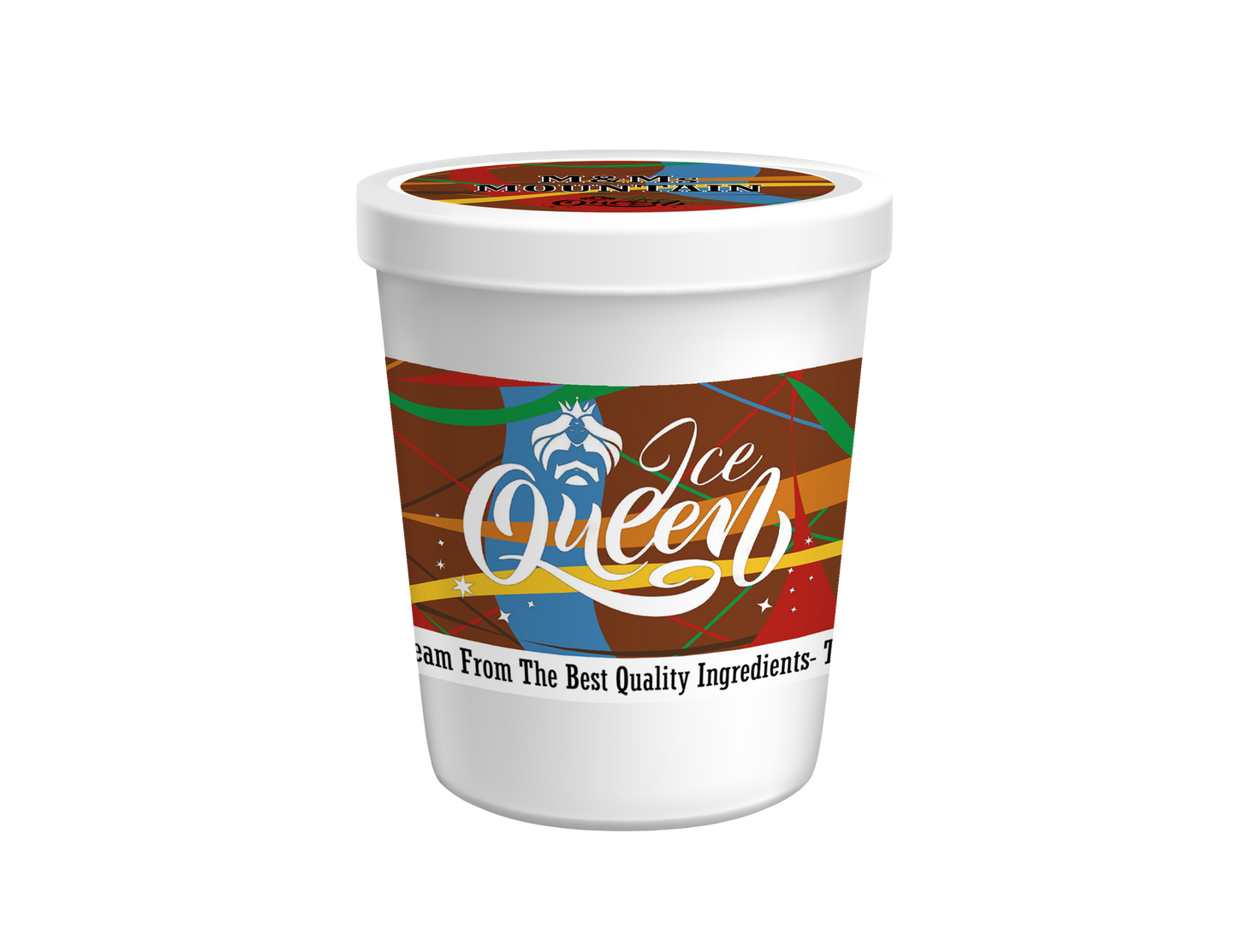 M&Ms Mountain Ice Cream