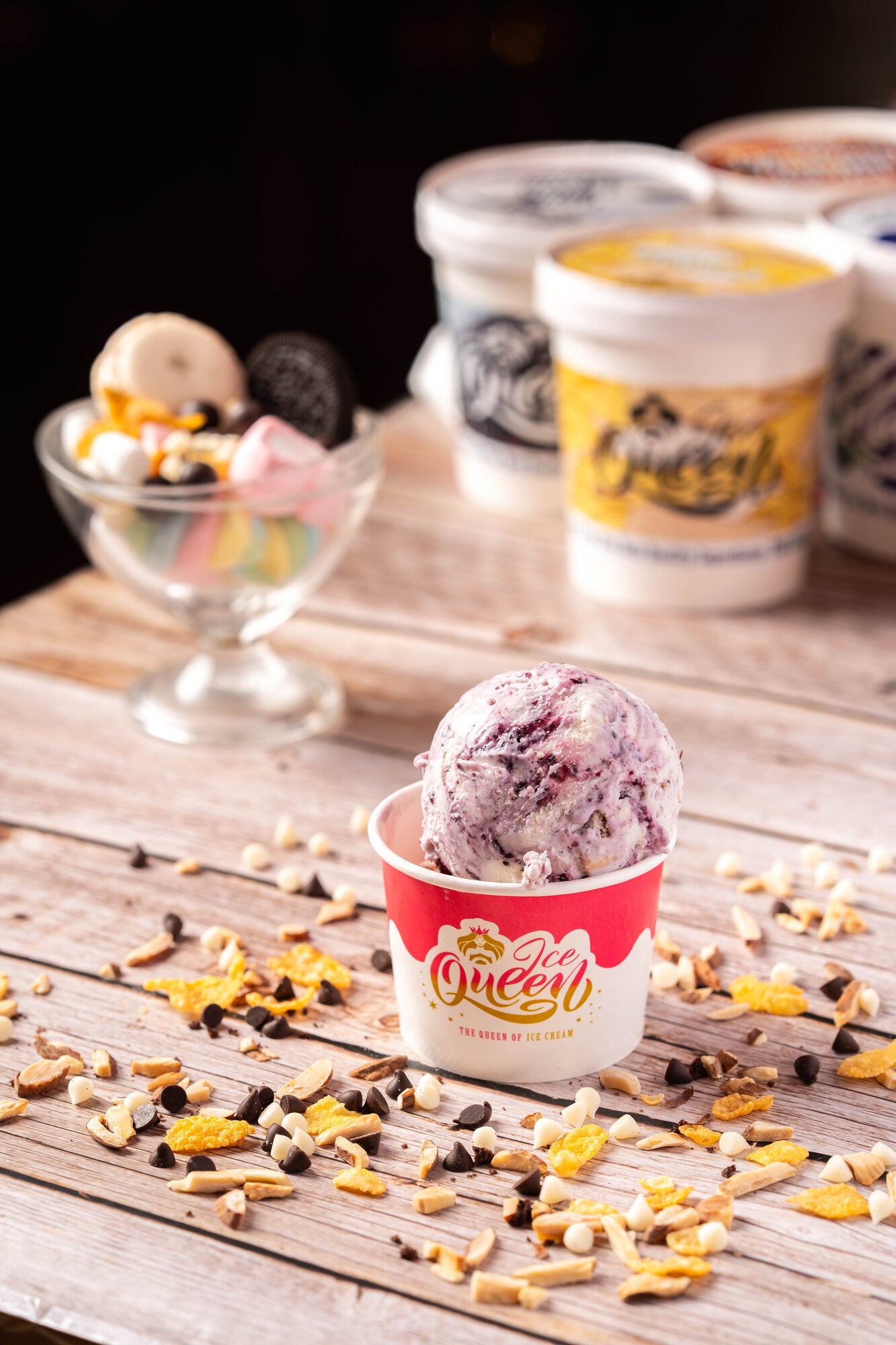 Mixed Berry Ice Cream