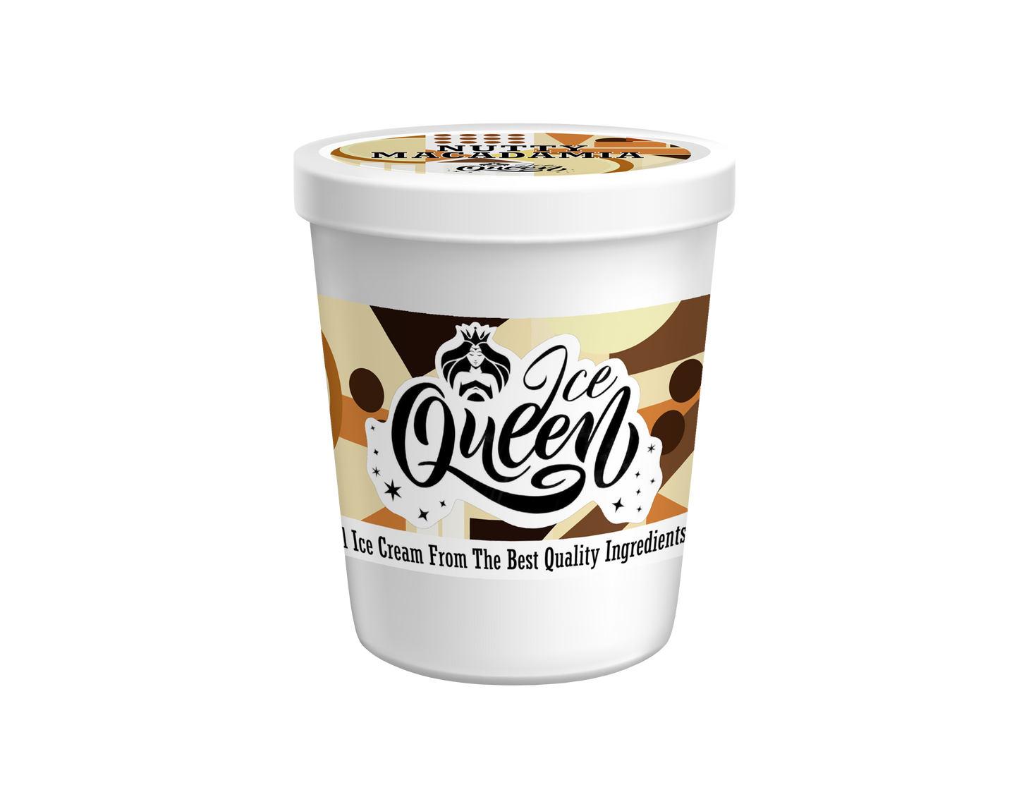 Nutty Macadamia Ice Cream (1 Quart)