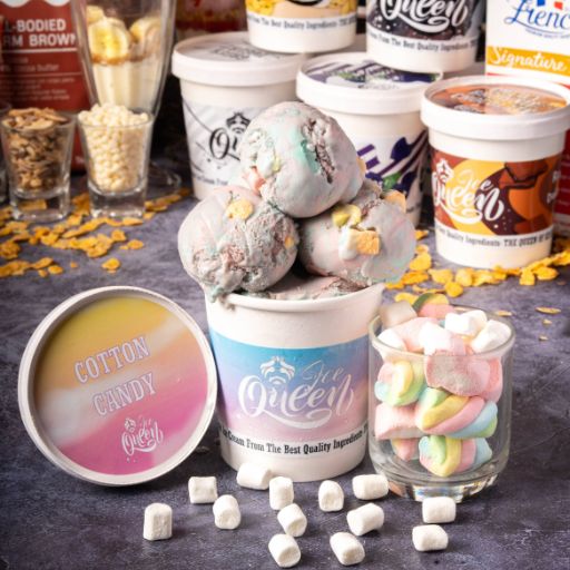 Cotton Candy Ice Cream