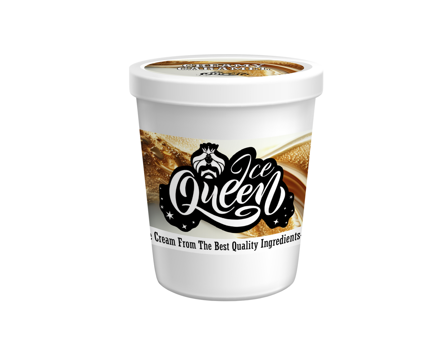 Creamy Caramel Ice Cream (1 Quart)