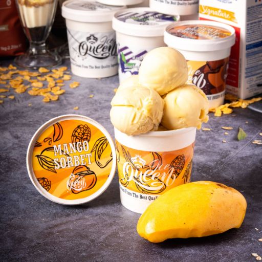 Mango Sorbet Ice Cream