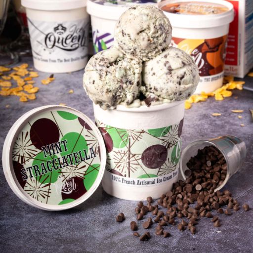 Mint Stracciatella Ice Cream