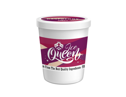 Raspberry Ice Cream (1 Quart)