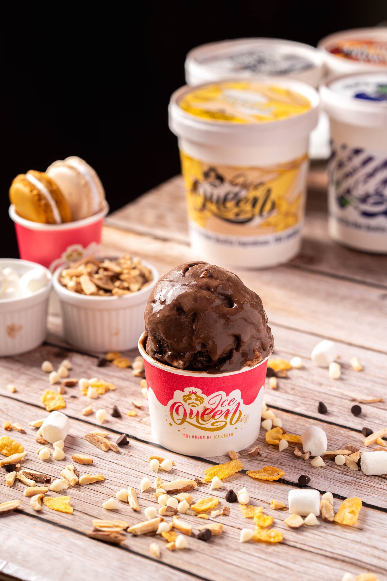 Rocky Road Ice Cream