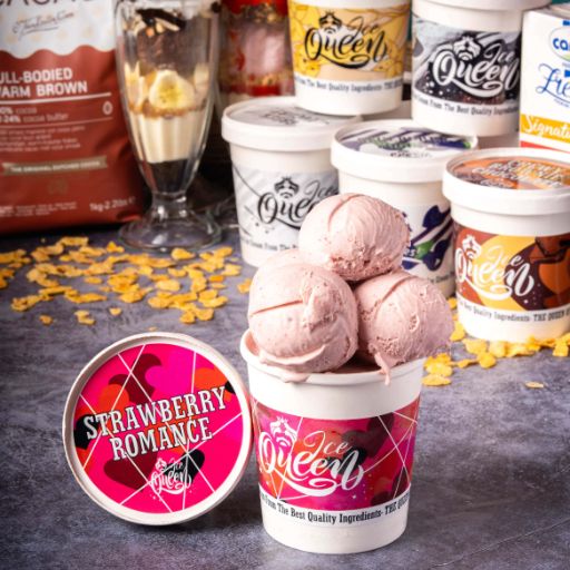 Strawberry Romance Ice Cream