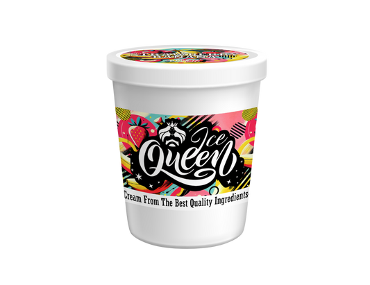 Strawberry Banana Ice Cream (1 Quart)